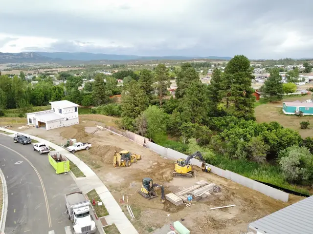 Aerial view of Elevation Park, Durango CO - photo 59