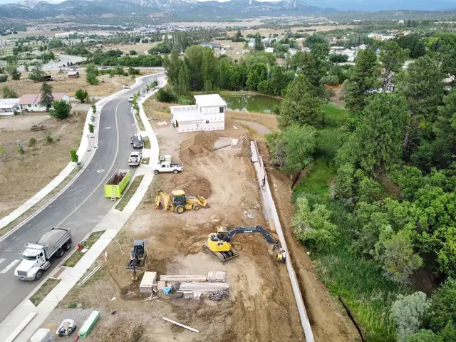 Aerial view of Elevation Park, Durango CO - photo 63
