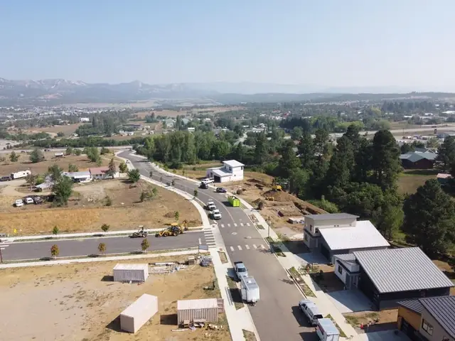 Aerial view of Elevation Park, Durango CO - photo 66