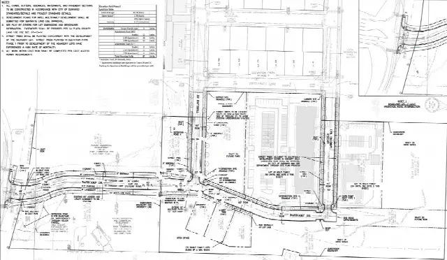 Site plan of Phase 2 at Elevation Park, showing Basecamp Drive, Treeline Street, Angels Landing Way, the new lots, multifamily tracts, and open space