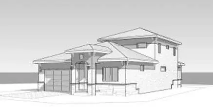 Villas at Hillcrest plan B3, 210 Via Tuscana - drawing 1