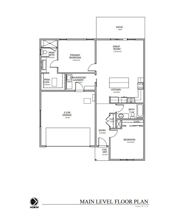 Floor plan, 106 Elevation Dr