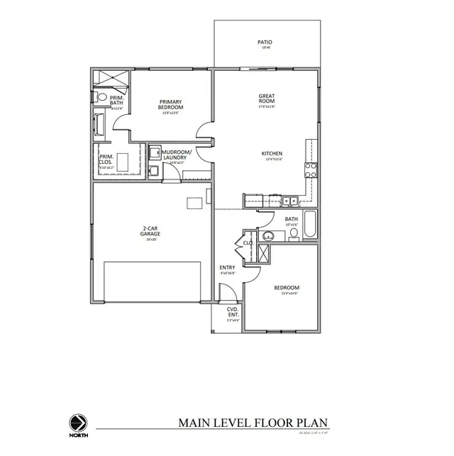 Floor plan, 110 Elevation Dr
