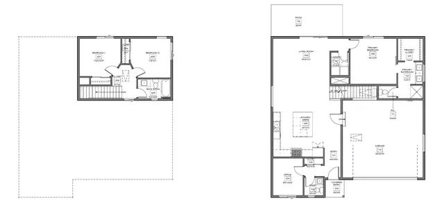 Floor plan, 308 Singletrack Ln