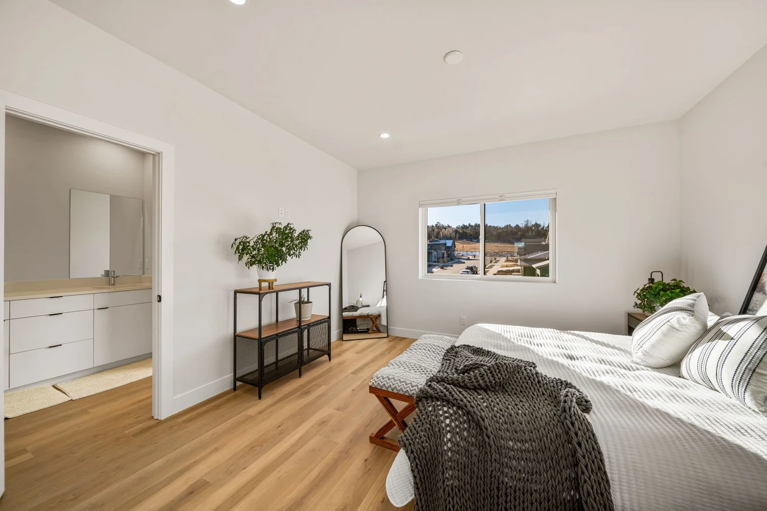 Townhome bedroom