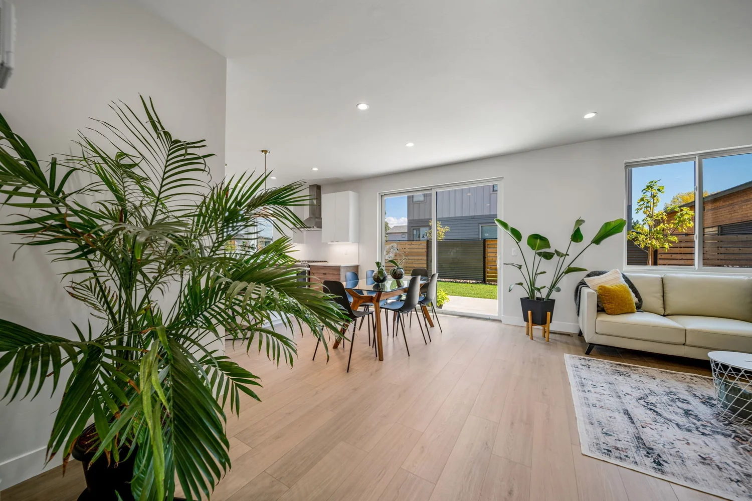 Bright living room